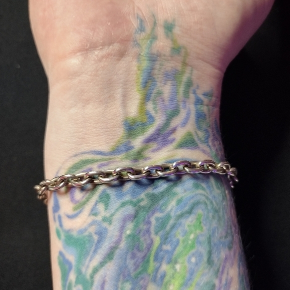 Silver Grandma Heart Charm Bracelet - Picture 4 of 7